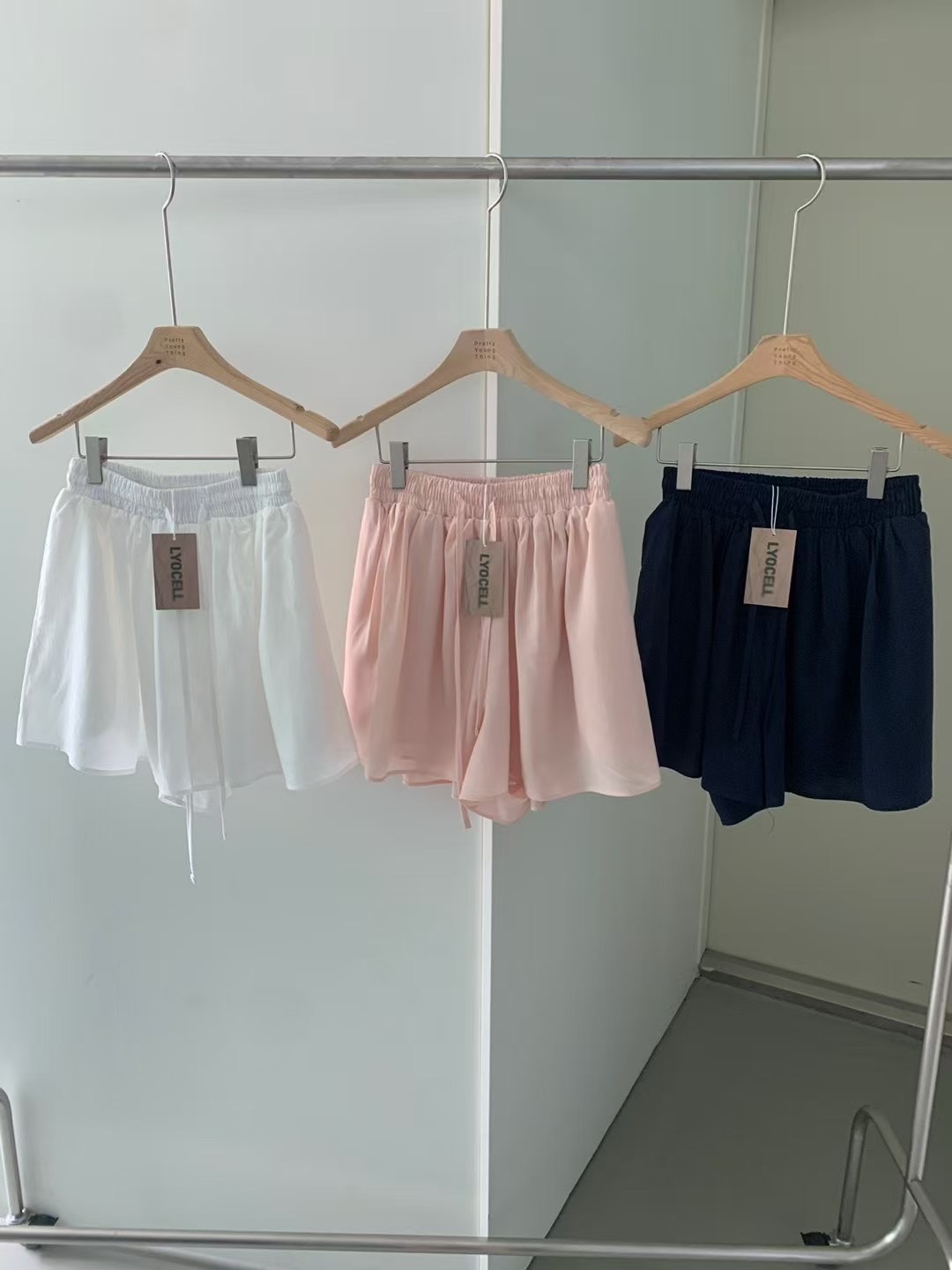 PYT-ot東大門㊣代購女士新品熱賣職業休閑時尚25春夏人氣短褲pretty young thing短褲