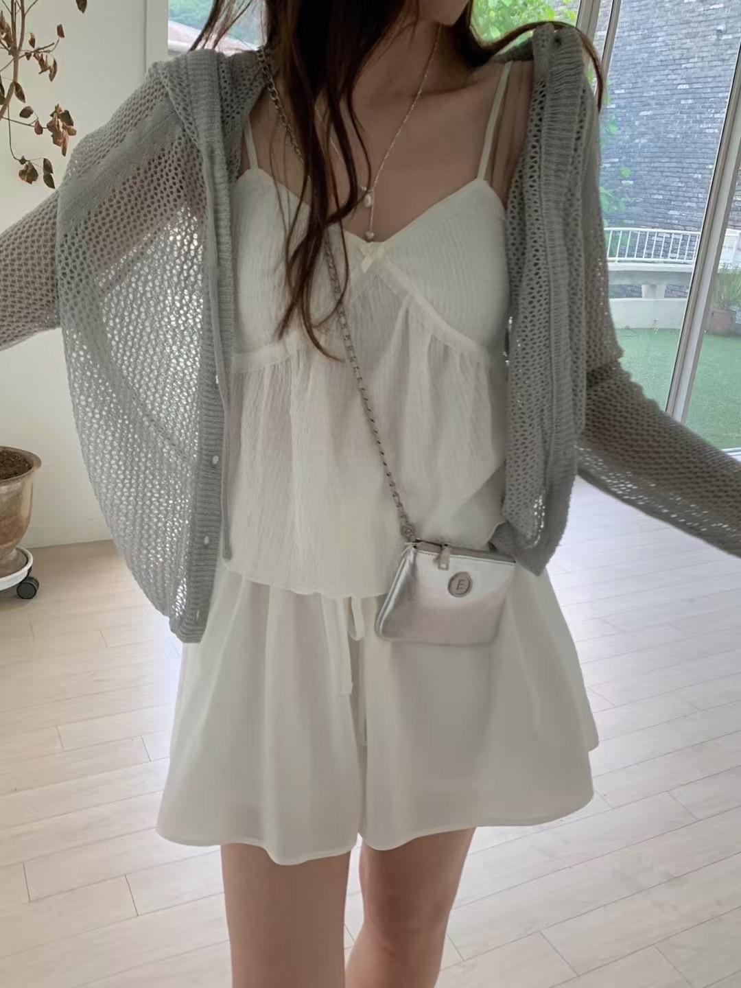 PYT-ot東大門㊣直郵女裝新品真品職業休閑25春夏熱賣吊帶背心pretty young thing吊帶/背心