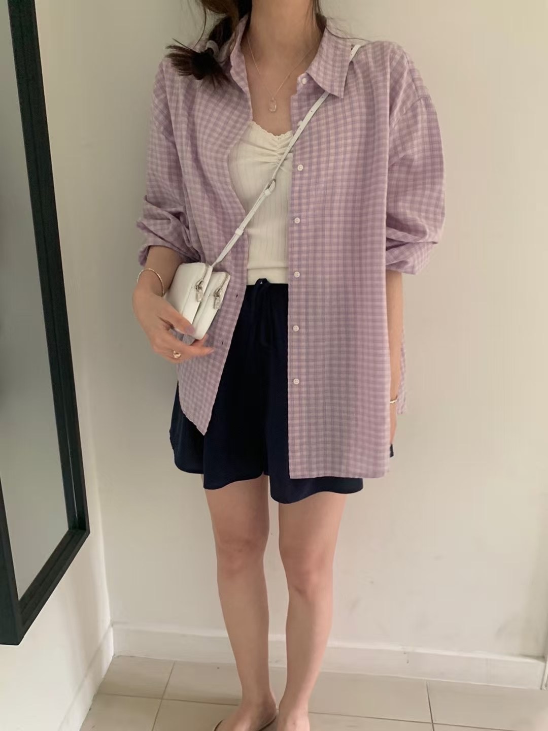 PYT-ot東大門㊣代購女裝新款25春夏熱賣真品時尚襯衫蕾絲衫pretty young thing襯衫/蕾絲衫