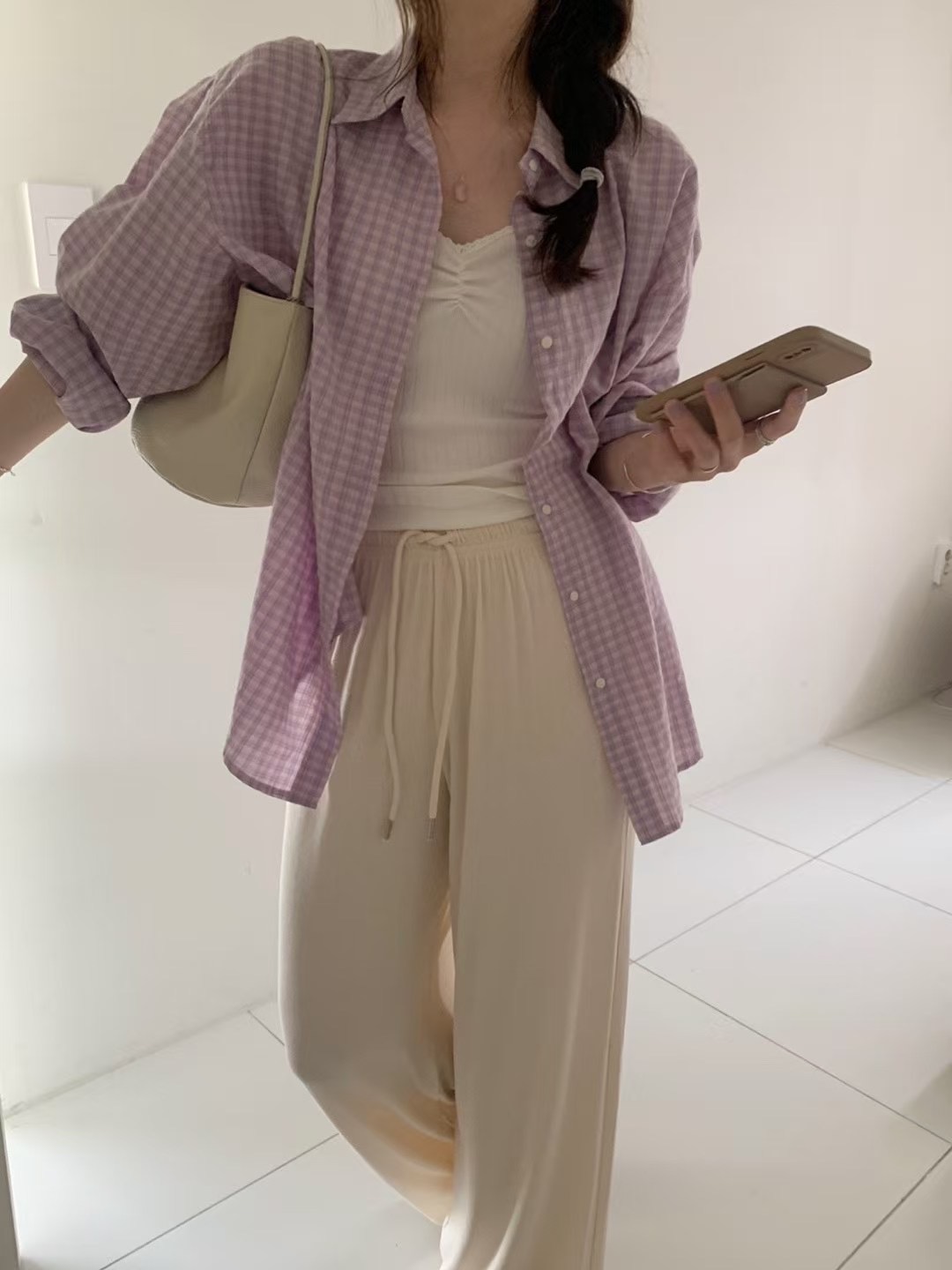 PYT-ot東大門㊣代購女裝新款25春夏熱賣真品時尚襯衫蕾絲衫pretty young thing襯衫/蕾絲衫圖色2