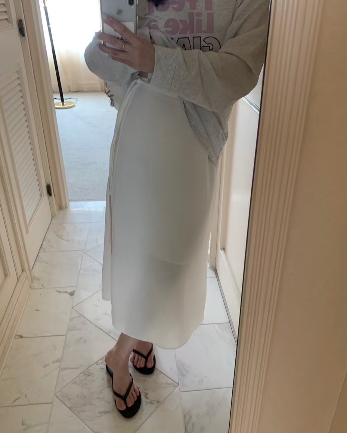 PYT-ot東大門㊣實拍女士新品熱賣時尚職業推薦休閑真品長裙pretty young thing長裙圖色3
