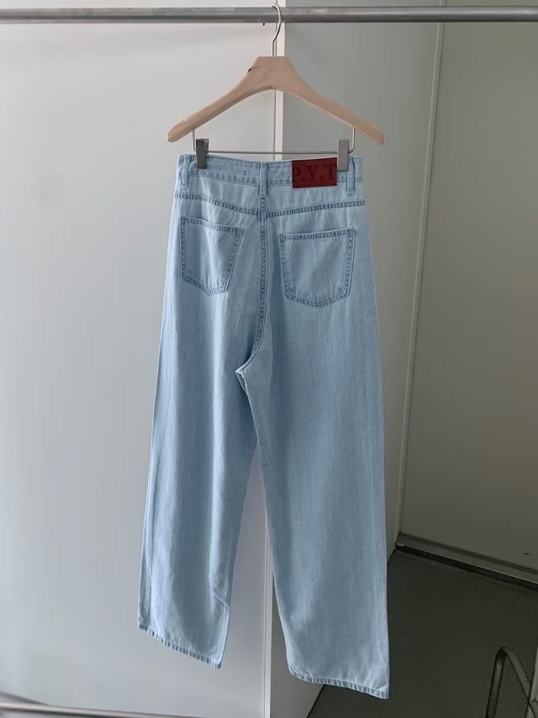 PYT-ot東大門㊣實拍女士新品休閑人氣職業時尚推薦熱賣牛仔褲pretty young thing牛仔褲