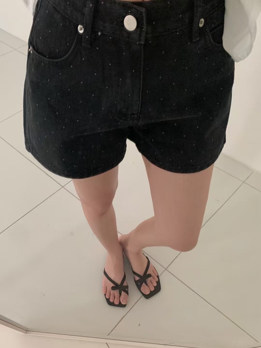 PYT-ot東大門㊣實拍女士新品熱賣人氣推薦時尚職業25春夏短褲pretty young thing短褲