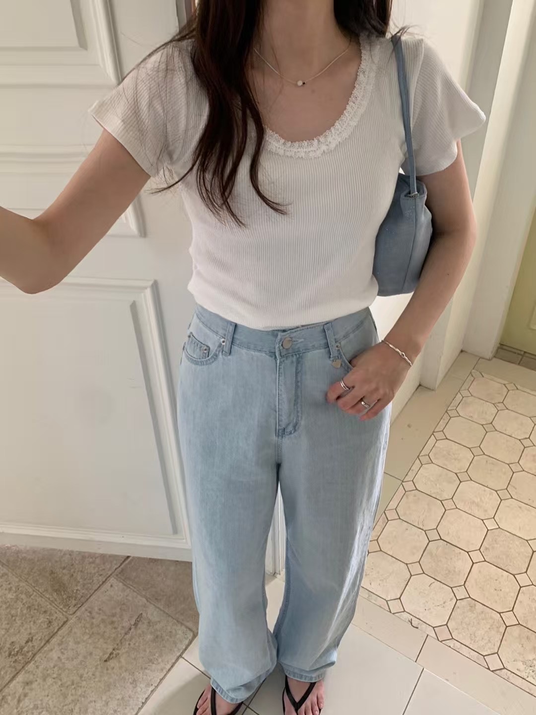PYT-ot東大門㊣直郵女裝新品真品25春夏熱賣人氣推薦休閑T恤pretty young thingT恤