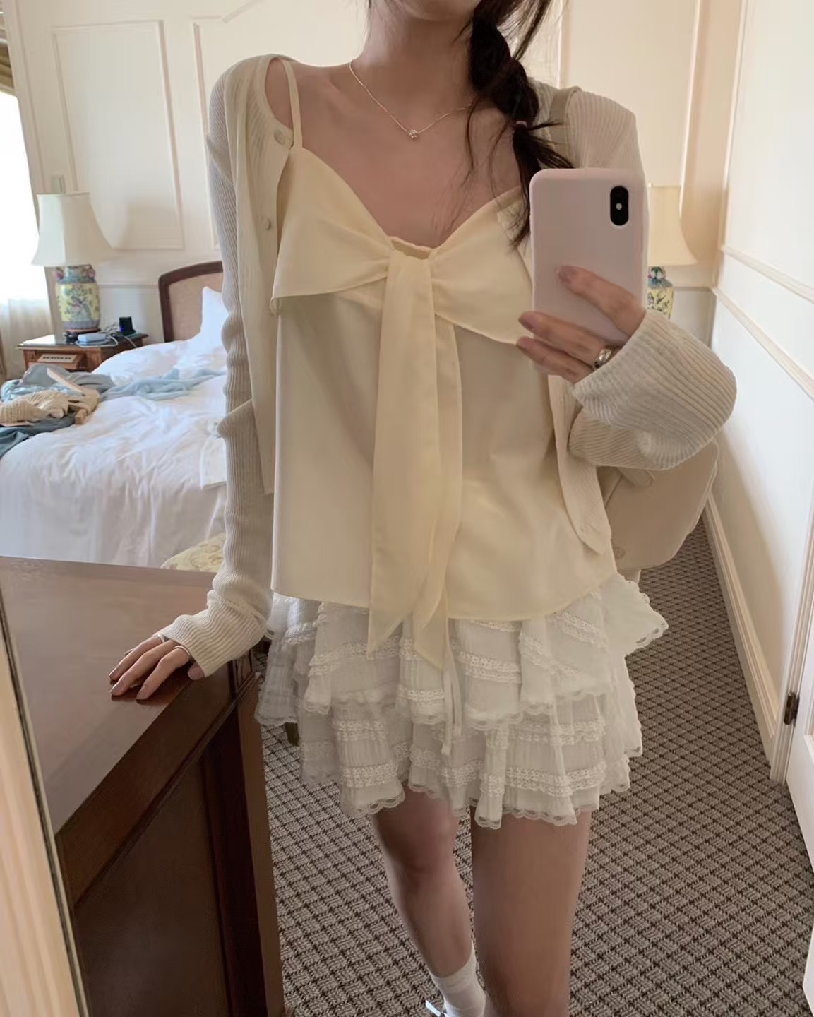 PYT-ot東大門㊣代購女士新品25春夏真品人氣職業熱賣吊帶背心pretty young thing吊帶/背心