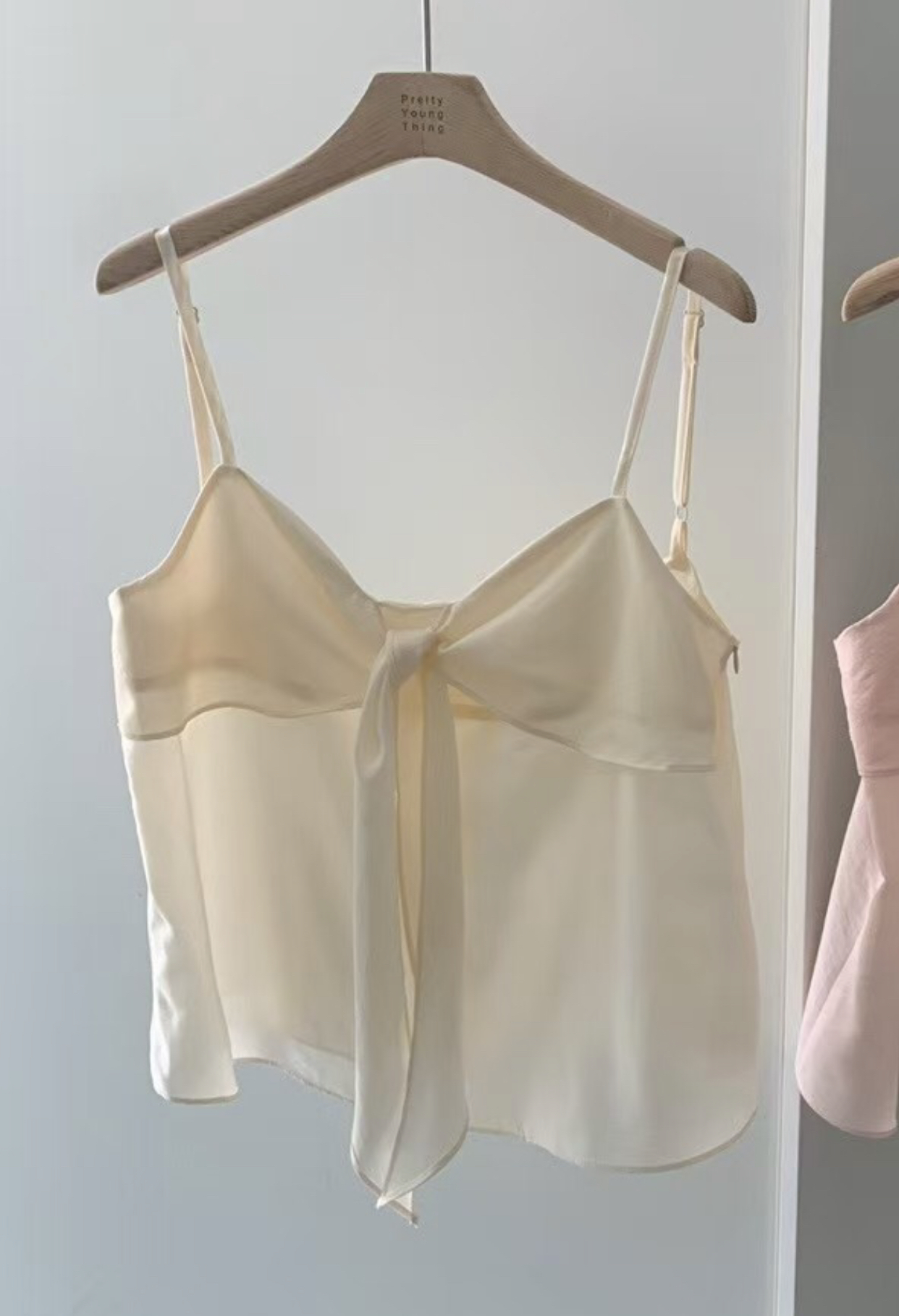 PYT-ot東大門㊣代購女士新品25春夏真品人氣職業熱賣吊帶背心pretty young thing吊帶/背心圖色1