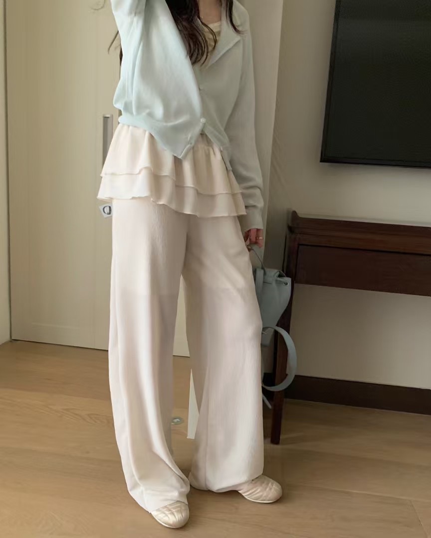 PYT-ot東大門㊣代購女士新品熱賣人氣25春夏休閑推薦時尚裙褲pretty young thing裙褲圖色1