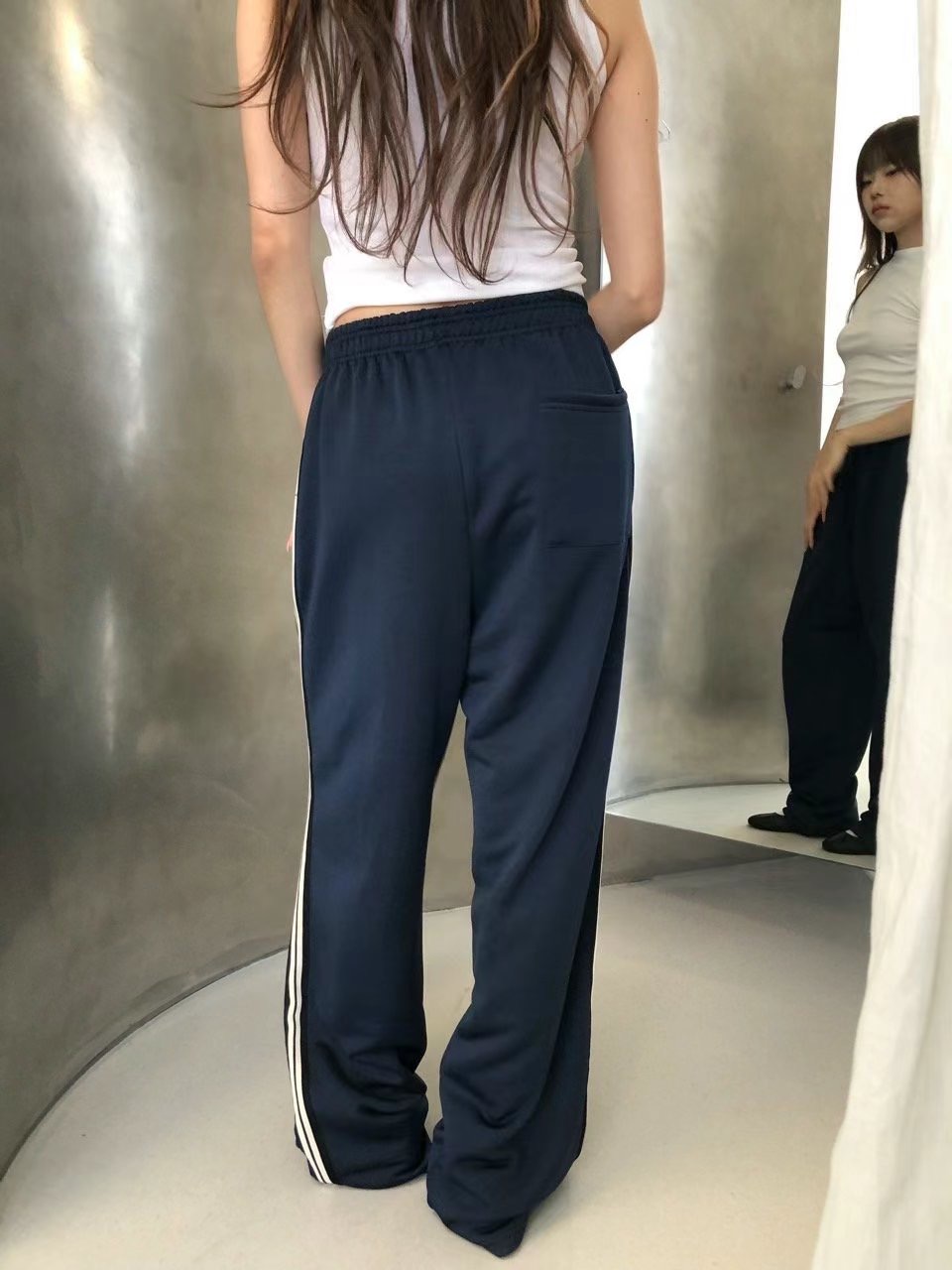 VIVID韓國代購㊣女士新品熱賣25春夏休閑真品時尚職業休閑褲VIVID休閑褲