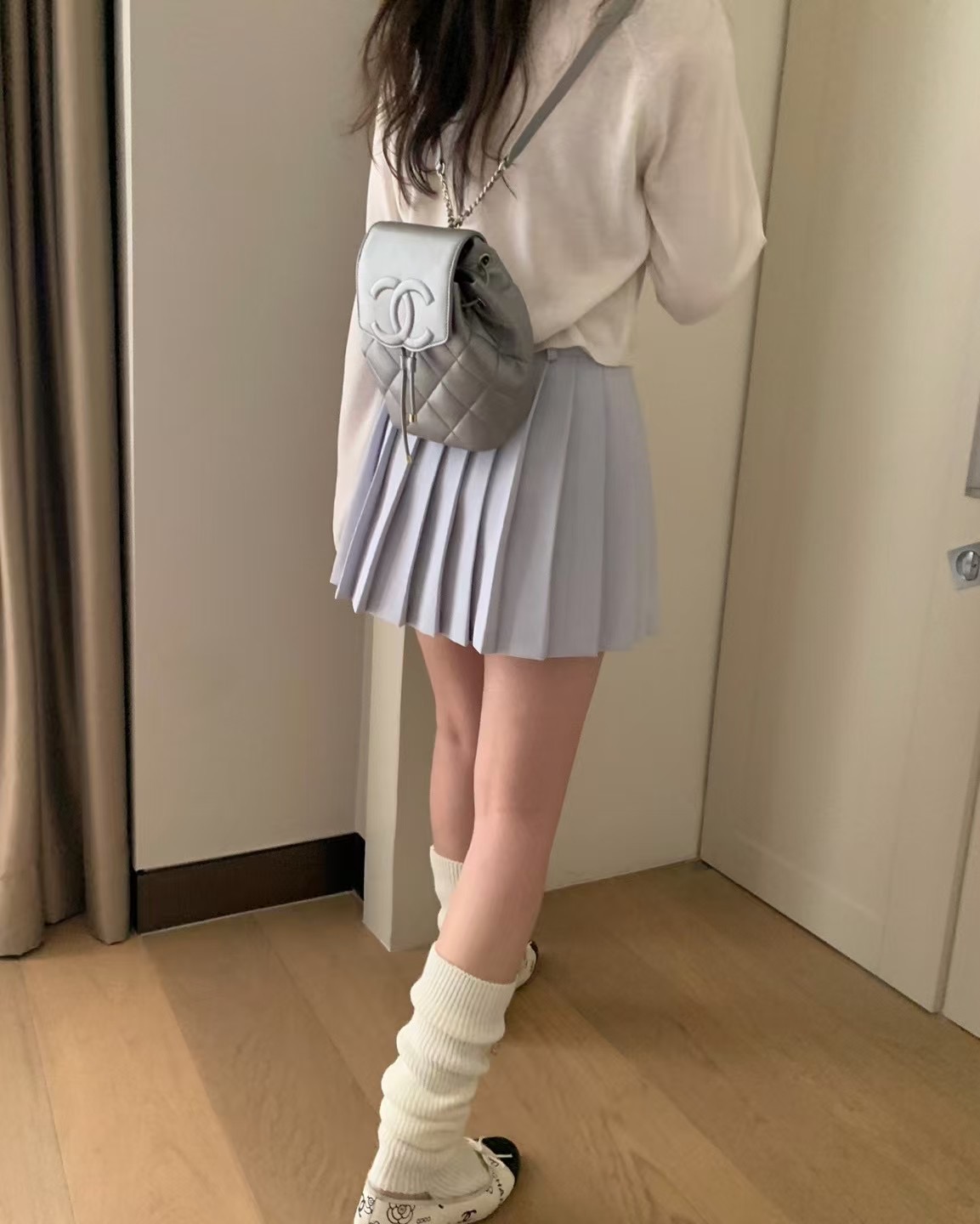 PYT-ot東大門㊣實拍女裝新品職業推薦熱賣真品時尚25春夏短裙pretty young thing短裙