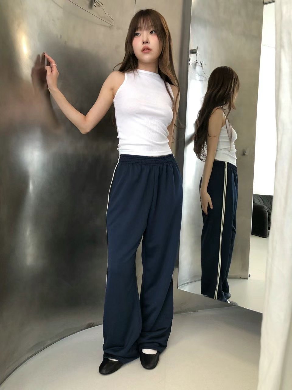 VIVID韓國代購㊣女士新品真品熱賣休閑時尚職業人氣吊帶背心VIVID吊帶/背心