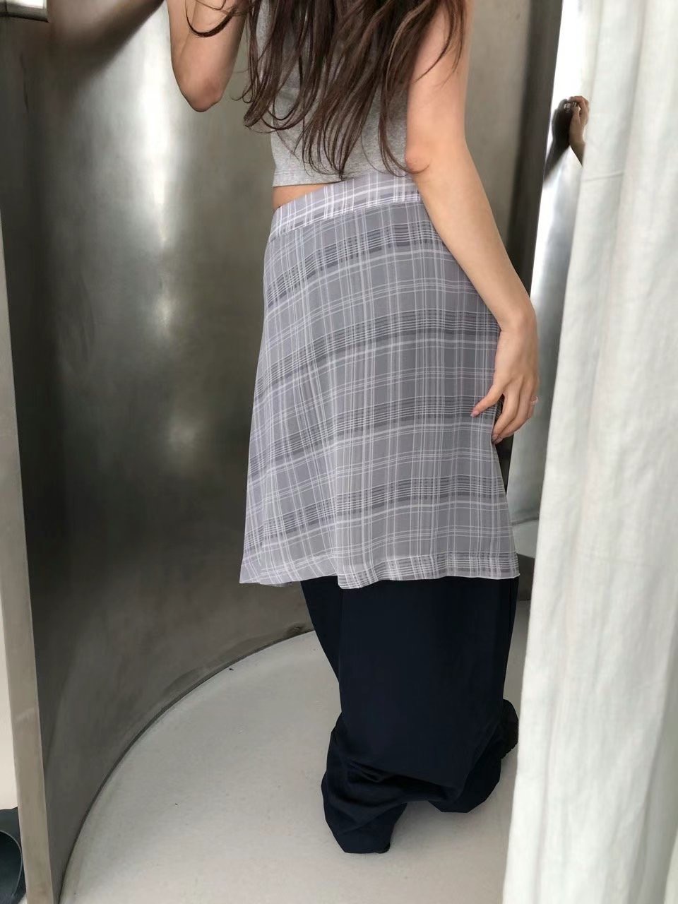 VIVID東大門㊣代購女士新款職業時尚熱賣25春夏半身裙中短裙VIVID半身裙/中短裙