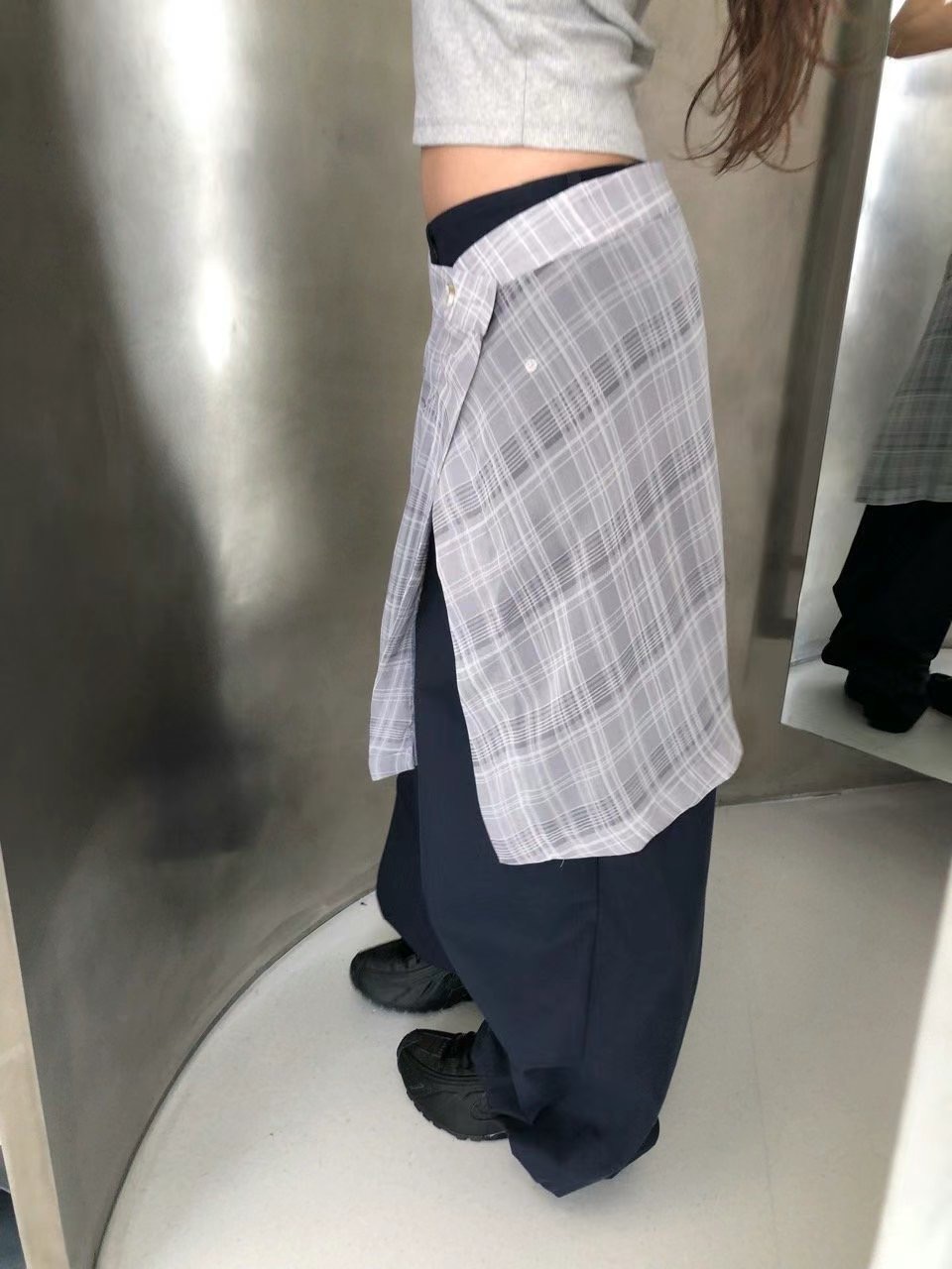 VIVID東大門㊣代購女士新款職業時尚熱賣25春夏半身裙中短裙VIVID半身裙/中短裙