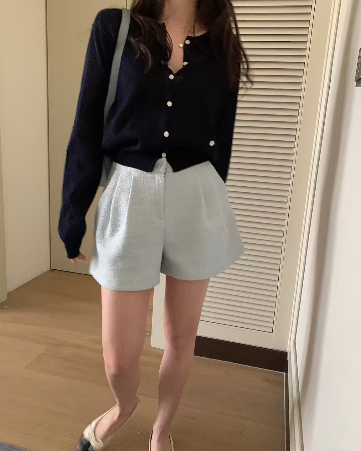 PYT-ot東大門㊣實拍女裝新品時尚休閑人氣職業推薦熱賣短褲pretty young thing短褲