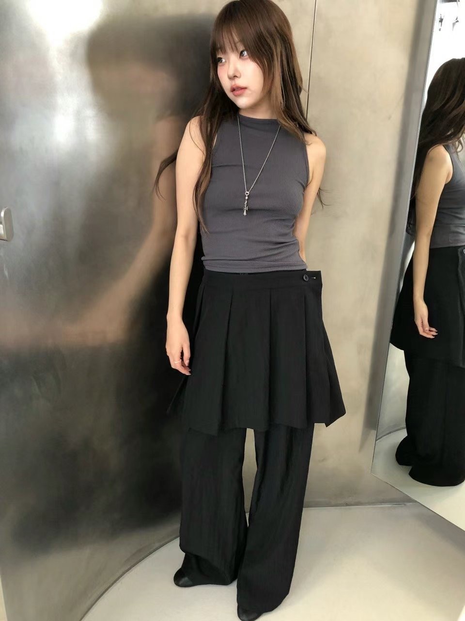 VIVID東大門㊣直郵女士新款推薦休閑職業25春夏人氣熱賣套裝VIVID套裝