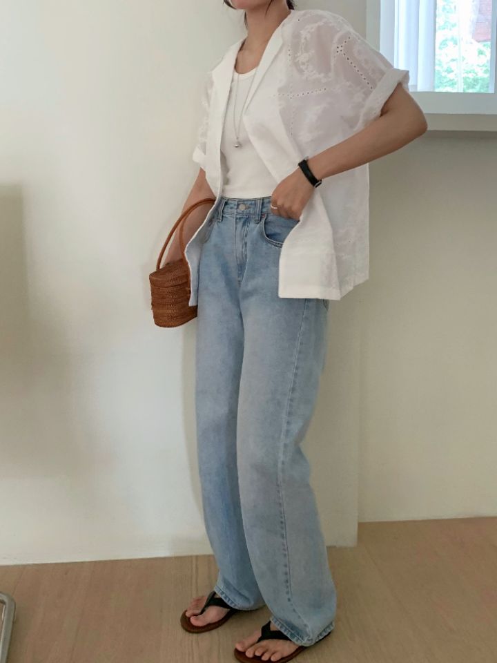 DOIT東大門㊣實拍女裝新品休閑真品推薦熱賣25春夏襯衫蕾絲衫DOIT襯衫/蕾絲衫