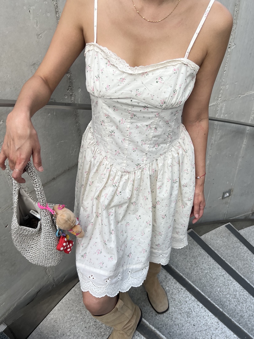 SUNDER MARKET韓國代購㊣女士新品人氣職業真品休閑連衣裙SUNDER MARKET連衣裙