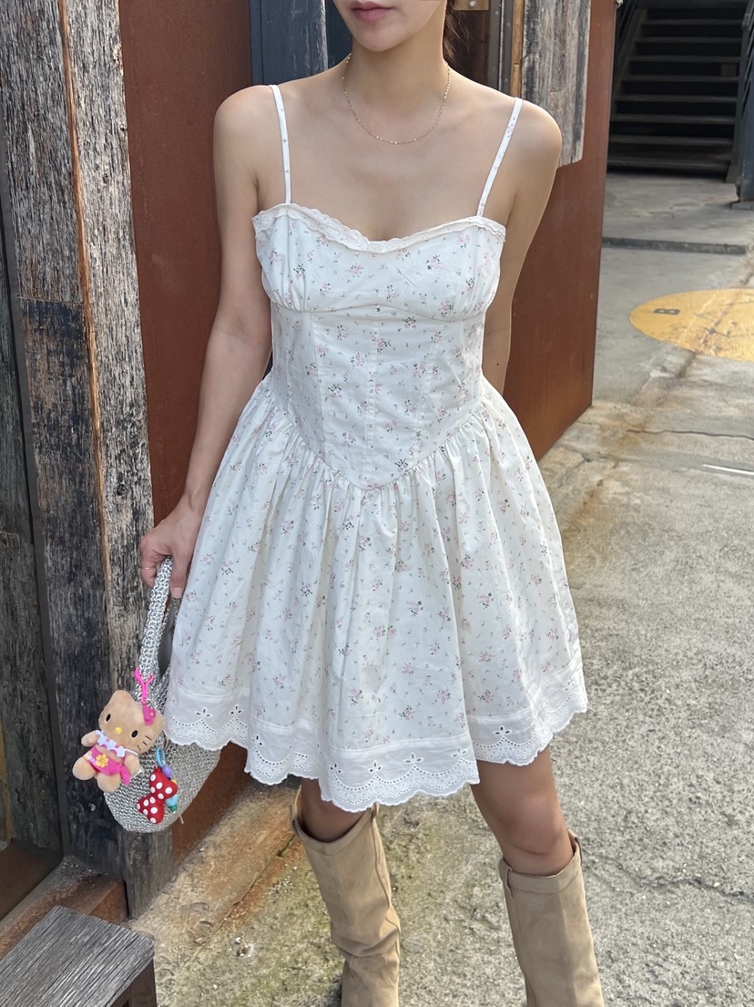 SUNDER MARKET韓國代購㊣女士新品人氣職業真品休閑連衣裙SUNDER MARKET連衣裙