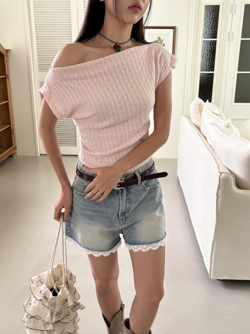 SUNDER MARKET東大門㊣實拍女士新品時尚真品人氣熱賣職業T恤SUNDER MARKETT恤