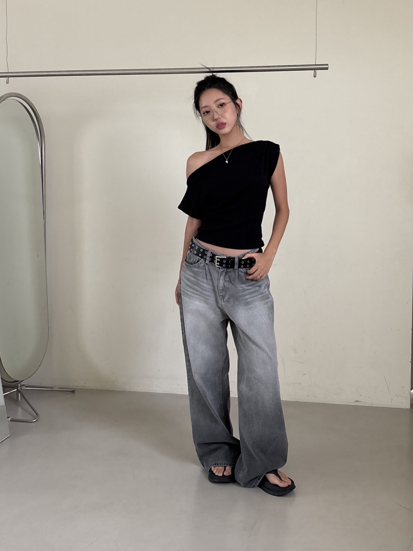 SUNDER MARKET東大門㊣實拍女士新品時尚真品人氣熱賣職業T恤SUNDER MARKETT恤