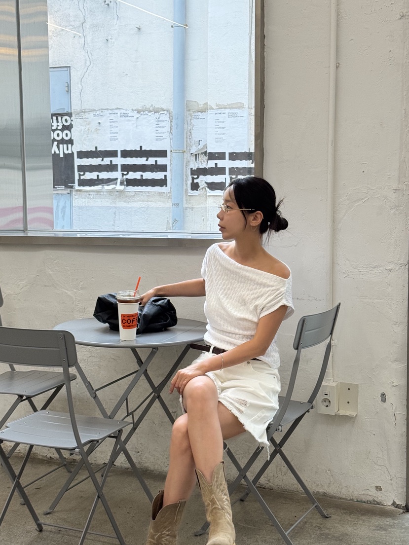 SUNDER MARKET東大門㊣實拍女士新品時尚真品人氣熱賣職業T恤SUNDER MARKETT恤