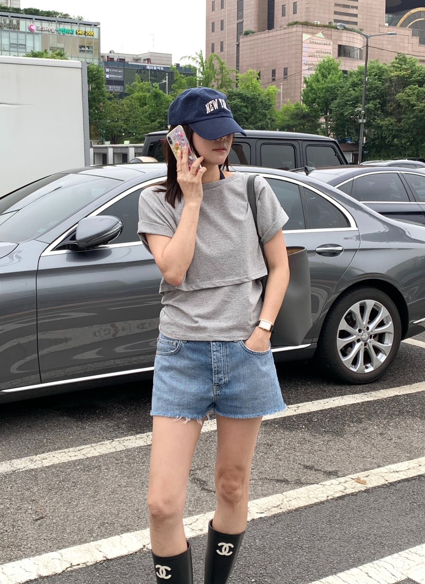 COURGETTE韓國代購㊣女裝新品休閑職業時尚25春夏熱賣人氣套裝COURGETTE套裝