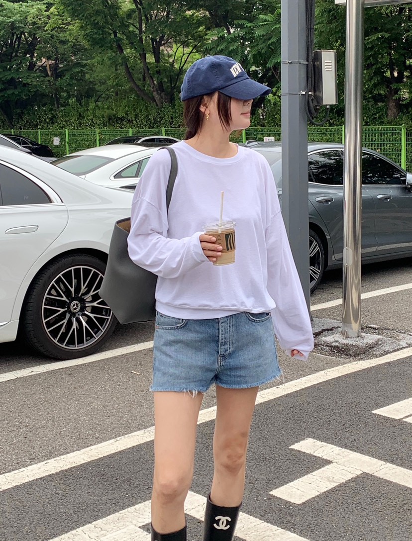 COURGETTE東大門㊣直郵女裝新品真品25春夏人氣時尚職業衛衣COURGETTE衛衣