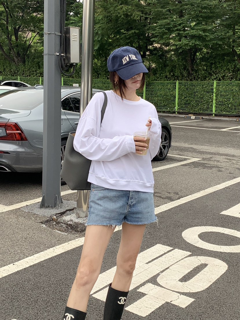 COURGETTE東大門㊣直郵女裝新品真品25春夏人氣時尚職業衛衣COURGETTE衛衣