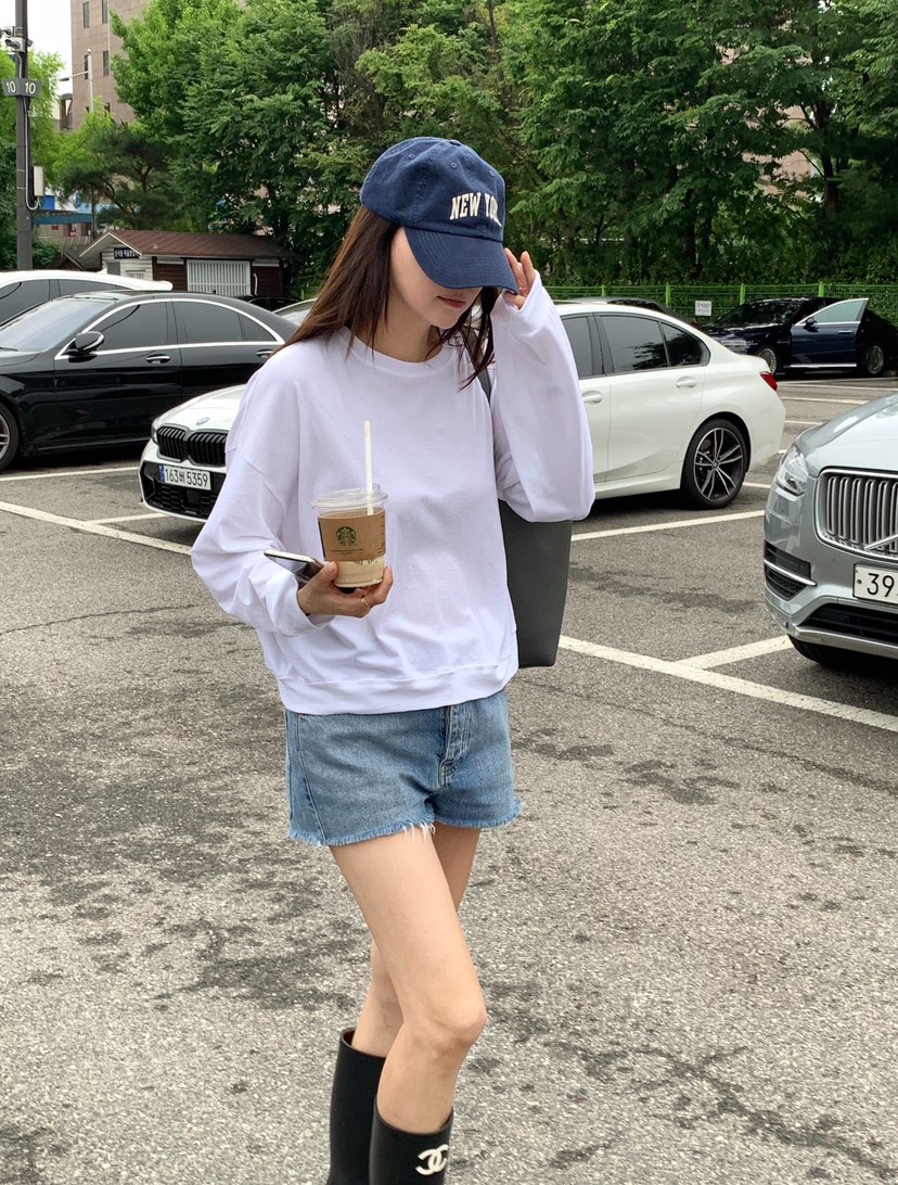 COURGETTE東大門㊣直郵女裝新品真品25春夏人氣時尚職業衛衣COURGETTE衛衣