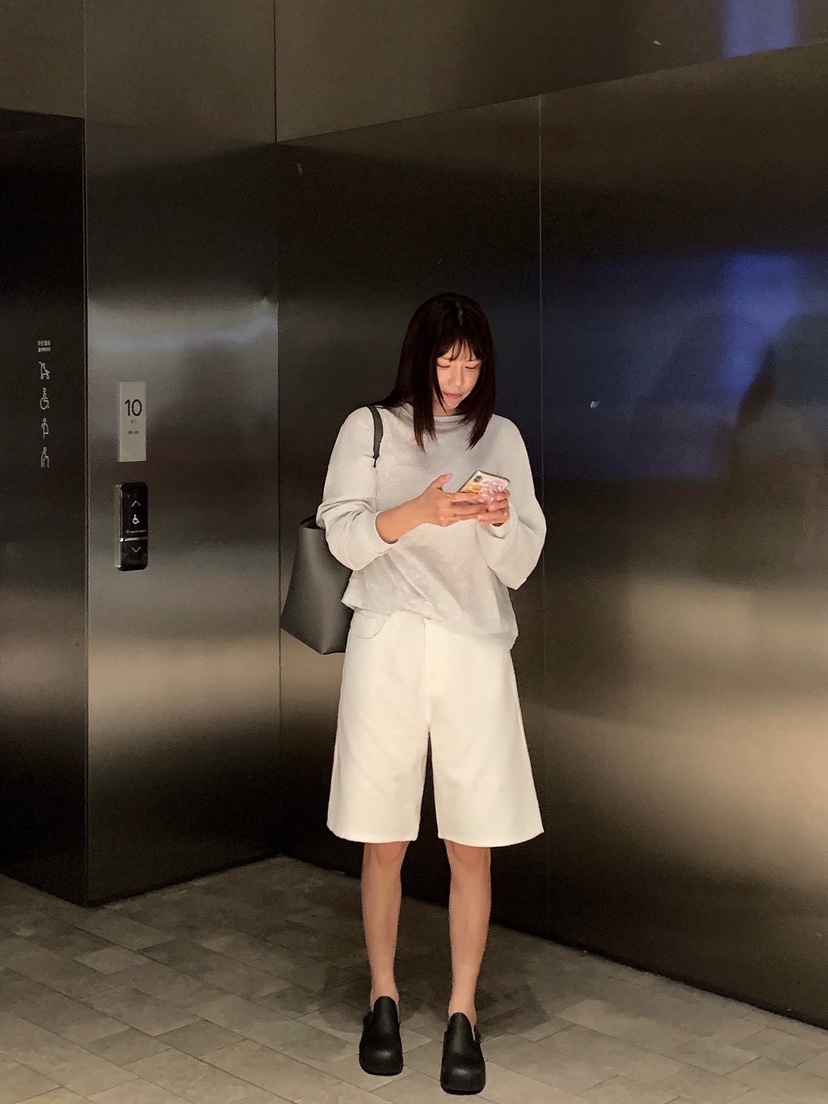 COURGETTE東大門㊣實拍女裝新品職業真品推薦人氣25春夏短褲COURGETTE短褲