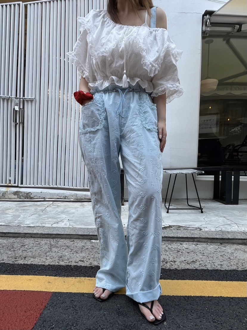 81 MARKET-L東大門㊣直郵女士新品真品休閑推薦熱賣背帶褲81 MARKET-L背帶褲