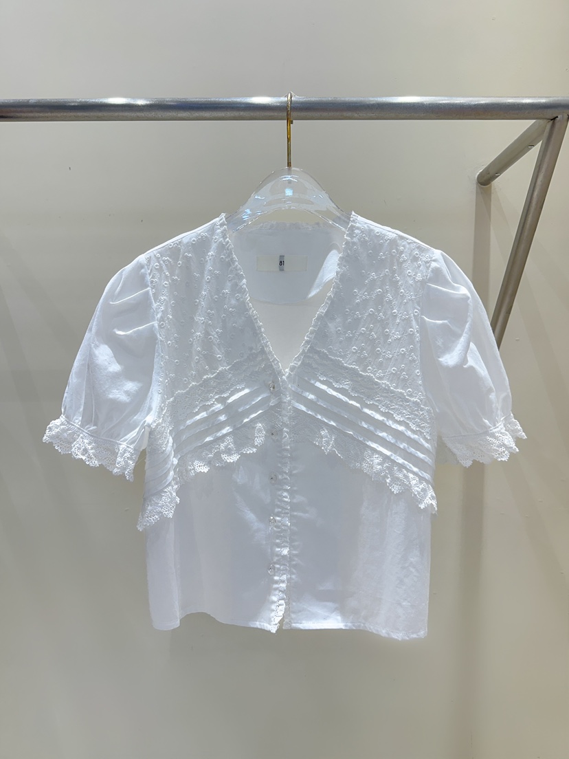 81 MARKET-L韓國直郵㊣女裝新品熱賣推薦人氣真品襯衫蕾絲衫81 MARKET-L襯衫/蕾絲衫圖色1