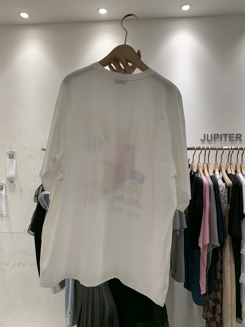 JUPITER韓國代購㊣女士新品推薦職業熱賣時尚真品人氣休閑T恤JUPITERT恤