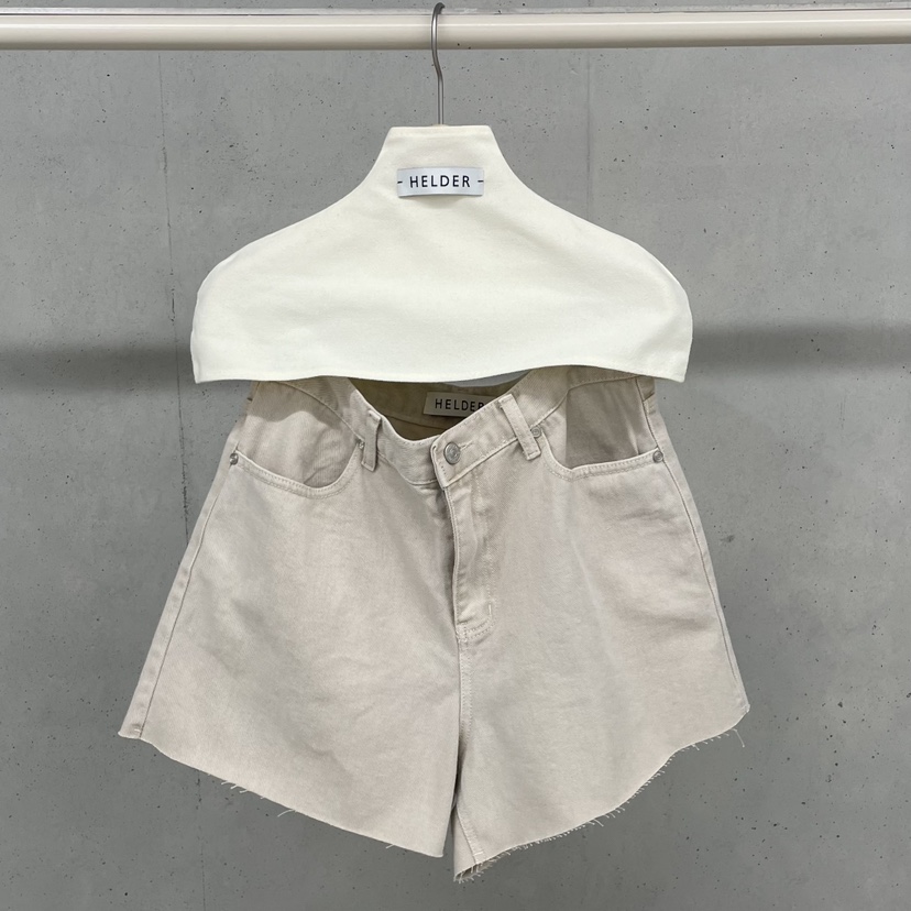 HELDER-P東大門㊣直郵女士新品熱賣時尚人氣25春夏休閑短褲HELDER短褲圖色1