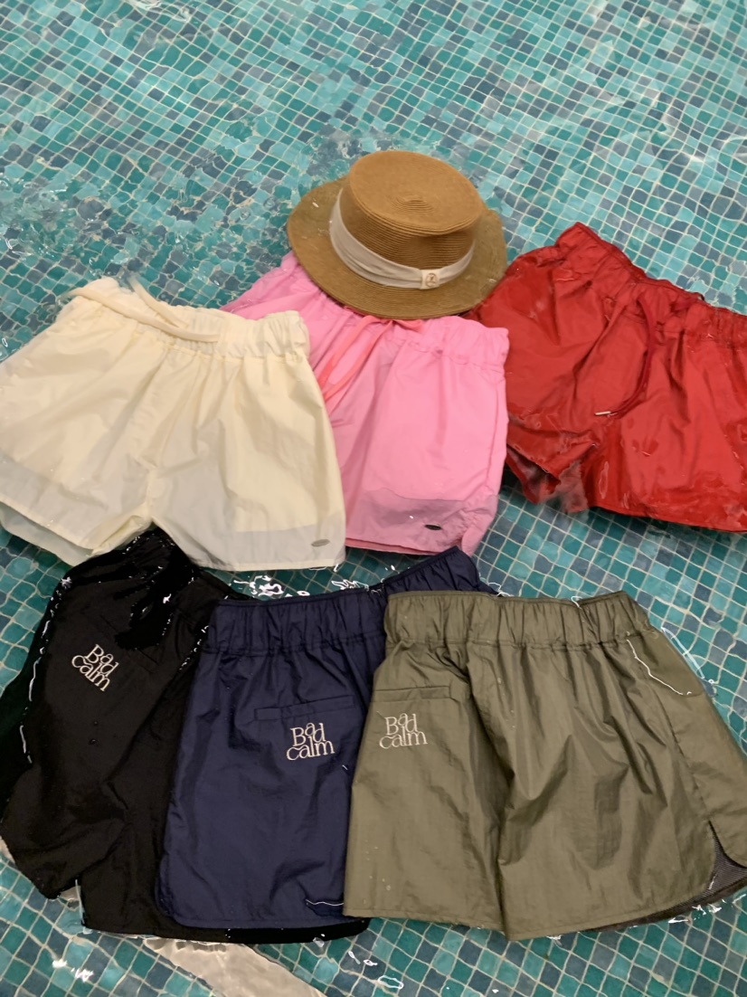 BADCALM韓國直郵㊣女裝新品時尚休閑真品25春夏職業推薦短褲BADCALM短褲