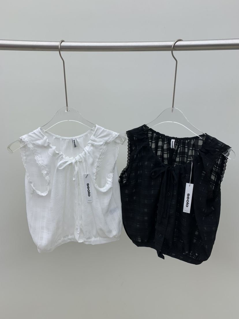 SEOLO東大門㊣直郵女士新品真品時尚休閑職業推薦25春夏吊帶背心Seolo seoul吊帶/背心
