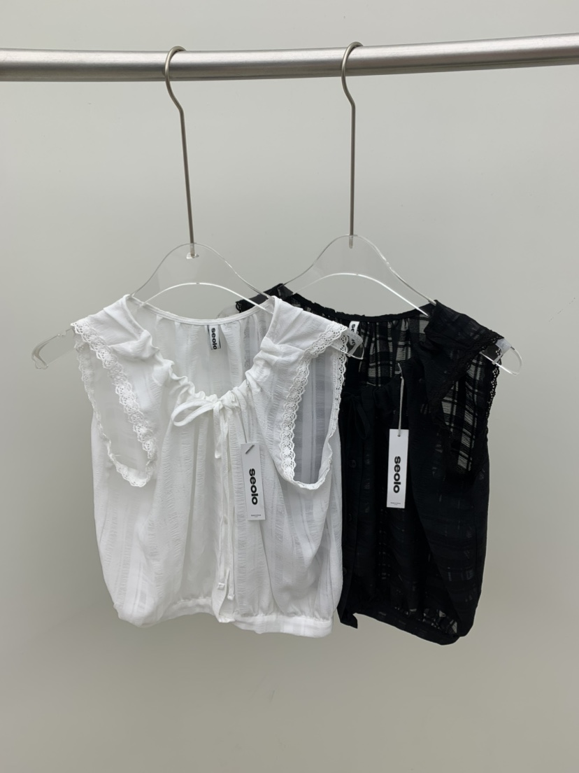 SEOLO東大門㊣直郵女士新品真品時尚休閑職業推薦25春夏吊帶背心Seolo seoul吊帶/背心