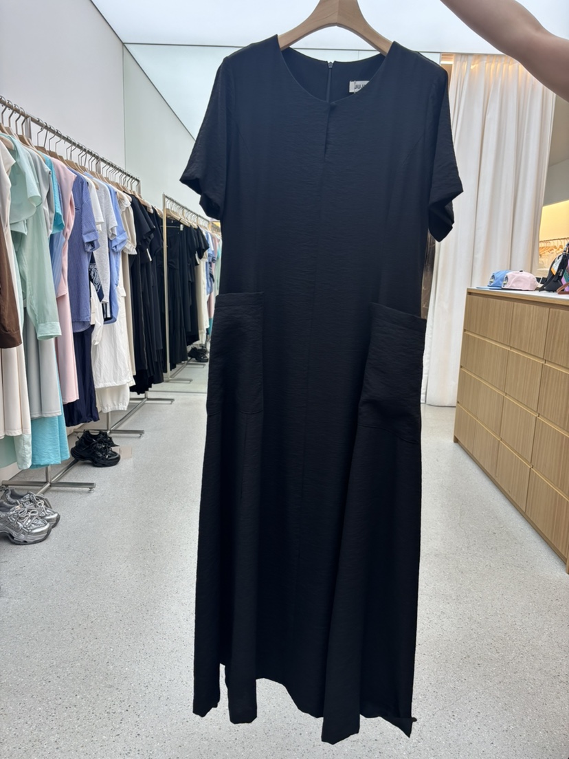 JUJU東大門㊣實拍女裝新款推薦人氣時尚25春夏真品連衣裙口袋JUJU連衣裙圖色3