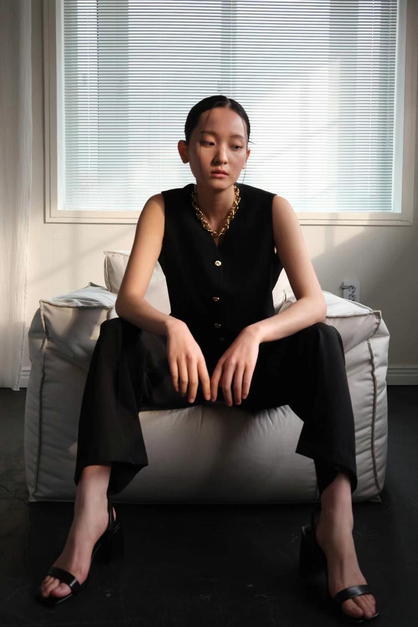 GENTLE B東大門㊣直郵女士新款真品熱賣職業25春夏時尚休閑褲GENTLE B休閑褲