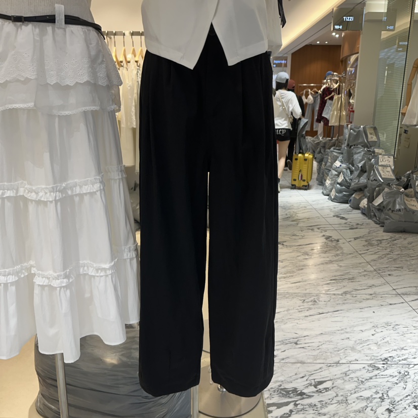 RICH SISTER韓國直郵㊣女士新品時尚人氣休閑職業25春夏休閑褲RICH SISTER休閑褲圖色2