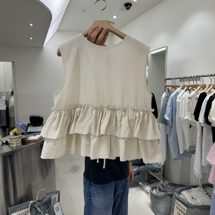 REPELLER東大門㊣直郵女裝新款真品休閑人氣職業時尚吊帶背心REPELLER吊帶/背心