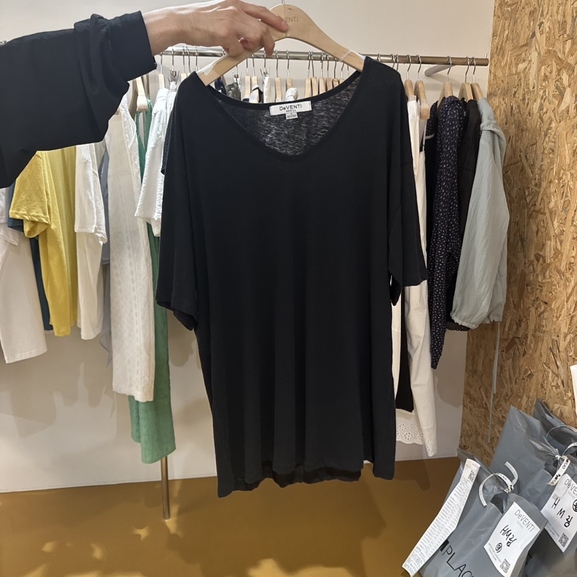 DE VENTI韓國代購㊣女裝新品推薦人氣時尚休閑25春夏職業T恤DE VENTIT恤圖色5