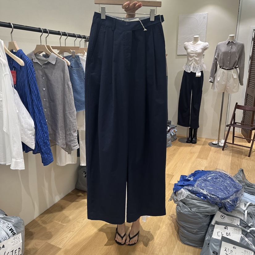 GILLI東大門㊣實拍女裝新款25春夏熱賣人氣真品休閑時尚休閑褲GILLI休閑褲圖色2