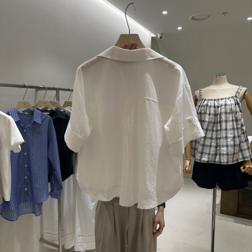 A WANT韓國代購㊣女裝新品真品熱賣推薦職業休閑襯衫蕾絲衫A WANT襯衫/蕾絲衫