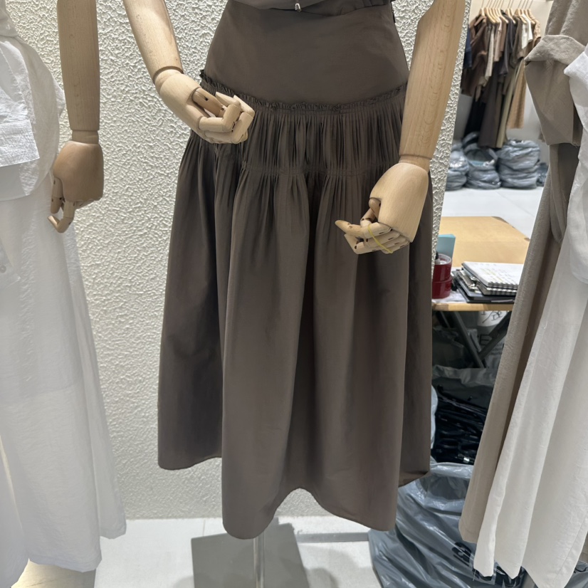 BLUEI-D東大門㊣實拍女裝新品職業休閑25春夏推薦人氣長裙Blue i-d長裙圖色2