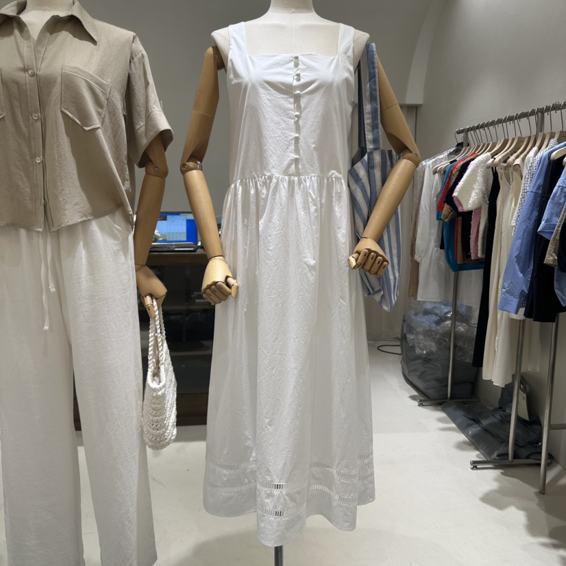 A WANT東大門㊣實拍女士新品熱賣休閑推薦人氣真品時尚連衣裙A WANT連衣裙圖色1