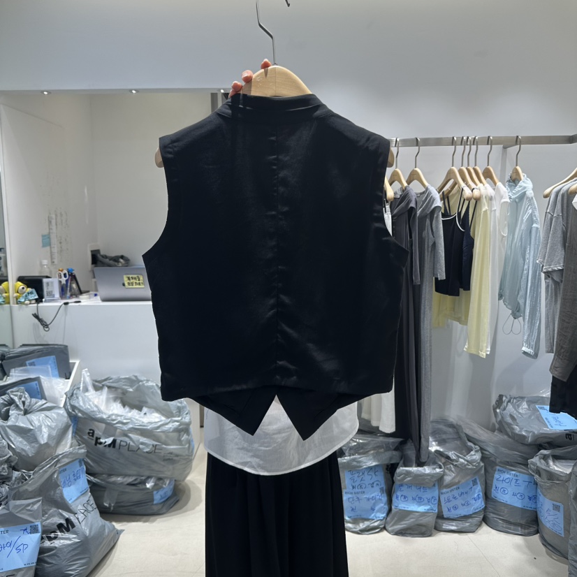 RICH SISTER東大門㊣代購女士新款職業人氣推薦真品休閑馬甲RICH SISTER馬甲