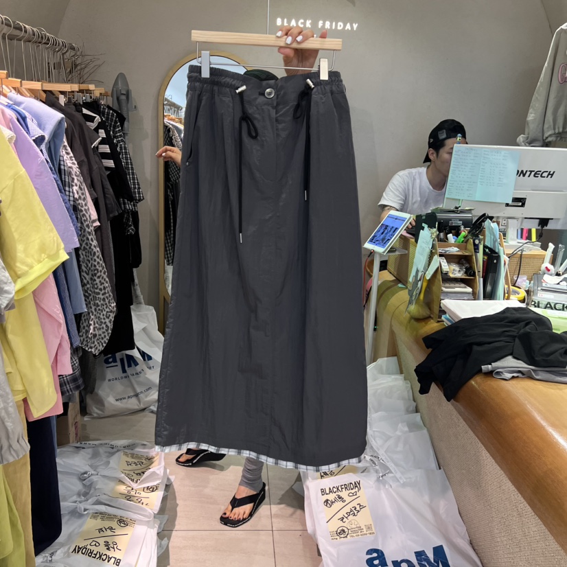 BLACKFRIDAY東大門㊣實拍女裝新款人氣推薦職業休閑時尚長裙BLACK FRIDAY長裙圖色2