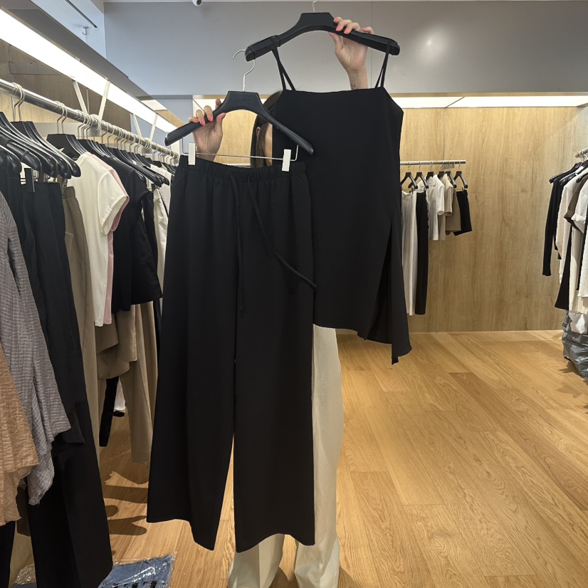 LEFANCY東大門㊣直郵女裝新品25春夏真品休閑人氣時尚休閑褲LEFANCY休閑褲