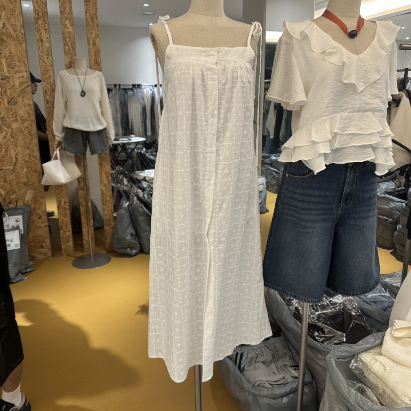 DE VENTI韓國代購㊣女裝新品推薦職業休閑真品25春夏連衣裙DE VENTI連衣裙圖色2