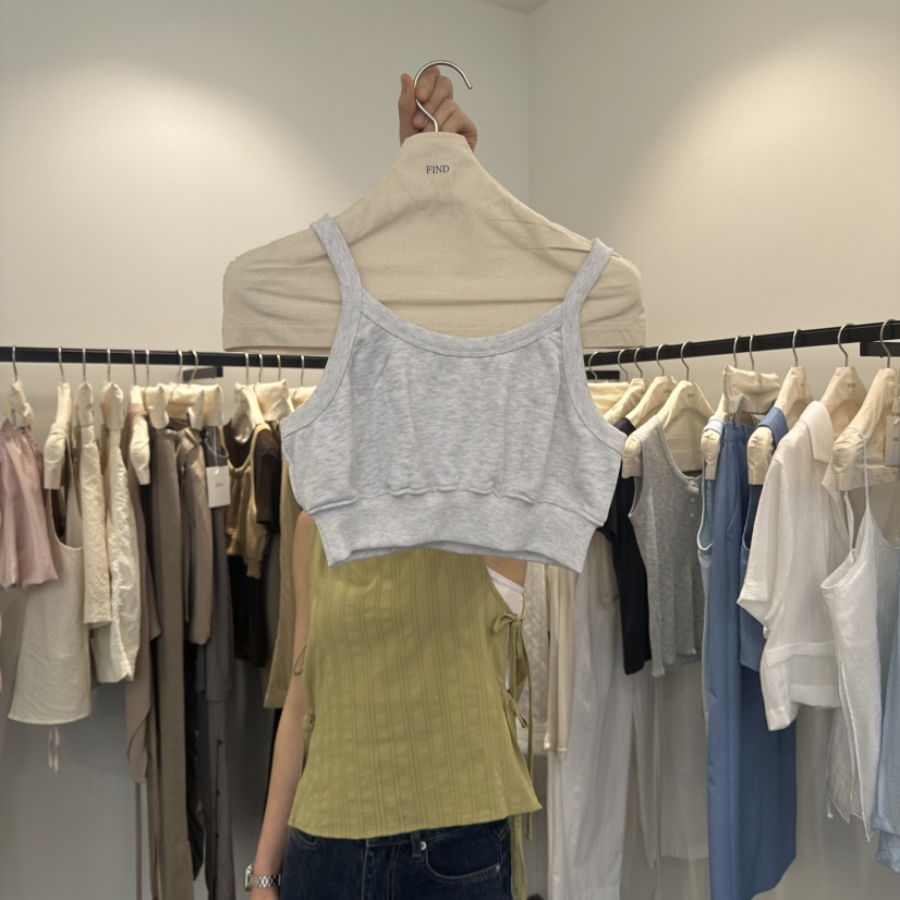 FIND-P東大門㊣代購女裝新款時尚人氣休閑真品推薦吊帶背心FIND-P吊帶/背心圖色3
